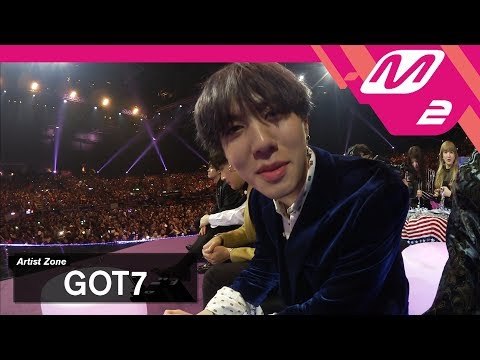 [2017MAMA x M2] 갓세븐 Reaction to 워너원's Performance