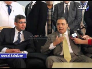 صدى البلد |   وزير الصحة:غير راض عن منظومة 137