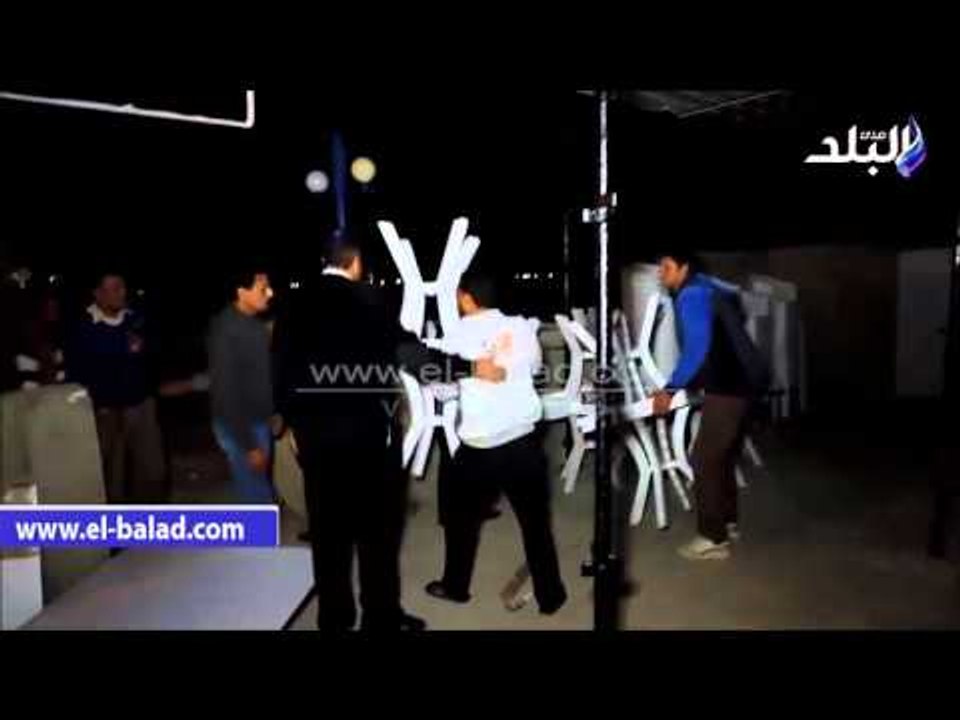 صدى البلد | مدير أمن مطروح يزيل 98 حالة تعدى على أراضى الدولة بالمحافظة