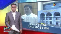 Mosyon ni Andaya sa kasong Malampaya fund scam, ibinasura ng Sandiganbayan