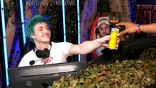 Fortnite NINJA Spectates GOTAGA After Losing Creator Code BET! -CRAZY COMMENTATOR-