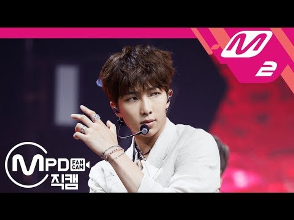 [MPD직캠] 방탄소년단 RM 직캠 4K 'Airplane pt.2' (BTS RM FanCam) | @MCOUNTDOWN_2018.5.31