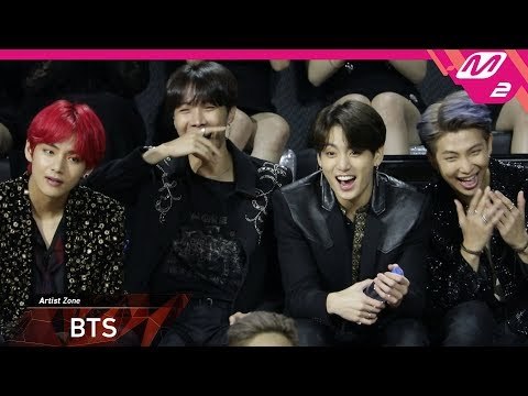 [2018MAMA x M2] 방탄소년단(BTS) at 아티스트 존(Artist Zone) in HONG KONG