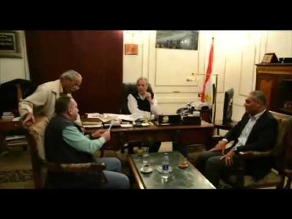 صدى البلد | محافظ المنيا يبحث مع وفد مجلس الوزراء اجراءات مشروع المليون فدان