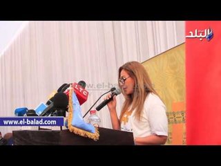 صدى البلد |  ليلى علوي: انتهاكات التراث فى العراق سبب إنشاء الحملة التى أطلقها اليونسكو