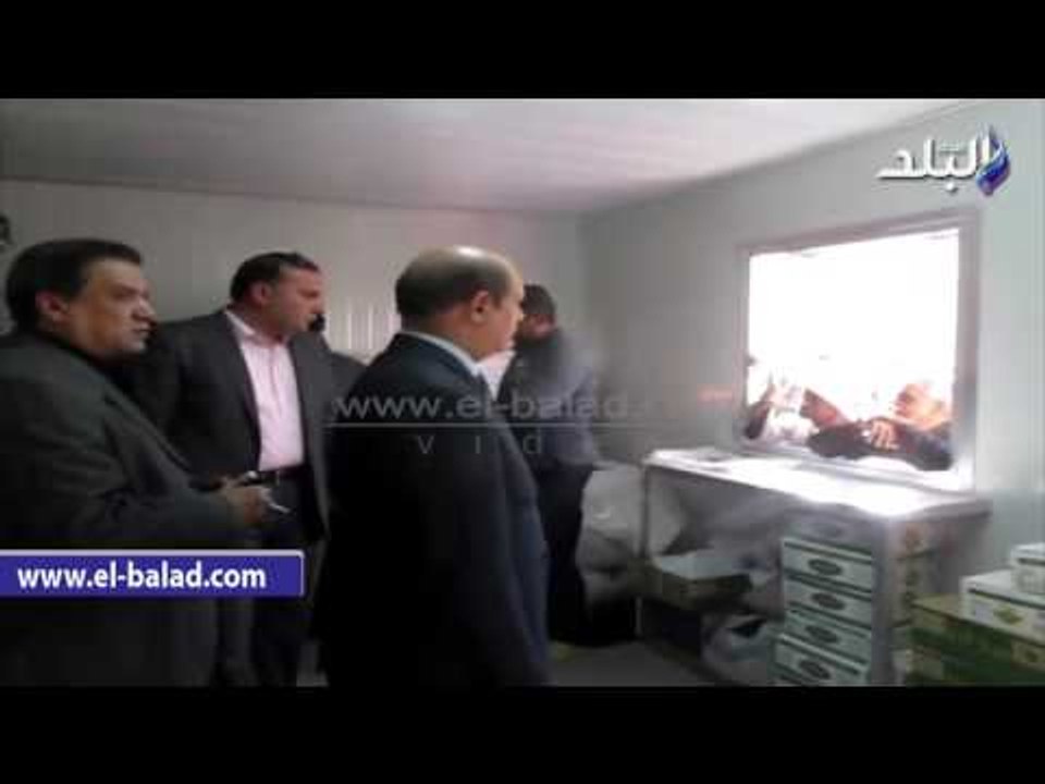 صدى البلد | مدير أمن الفيوم يفتتح 4 منافذ لبيع المواد الغذائية
