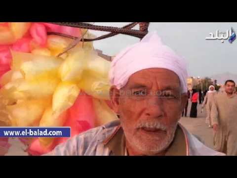 صدى البلد | بائع غزل بنات من أمام لجنة بجنوب سيناء: الناس محبطة والمرشحين مابيعملوش حاجة للغلابة