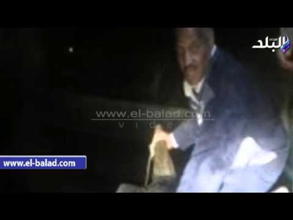 صدى البلد | "تمساح"  في الصرف الصحي ببني سويف.. و"شركة المياة" تسلمه الى حديقة الحيوان