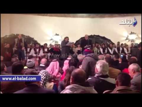 صدى البلد | بدء احتفالية «معا نصلي» بوادي الراحة في سانت كاترين