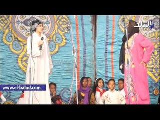 صدى البلد |  طلاب مجمع الجبلاوي بأسوان ينظمون كرنفالات ورسوما ومسرحيات للتوعية من مخاطر الأمراض
