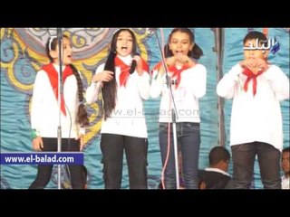 صدى البلد | طلاب مجمع الجبلاوي بأسوان ينظمون كرنفالات ورسوما