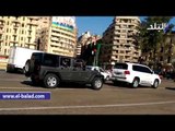 صدى البلد |سيارات الشرطة والتدخل السريع تجوب ميدانى التحرير و طلعت حرب
