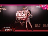 [2018MAMA x M2] 선미(SUNMI) at 땡큐스테이지(Thank You Stage) in HONG KONG