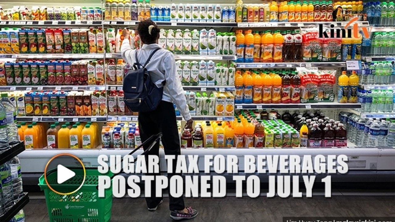 Government postpones sugary drinks tax to July 1