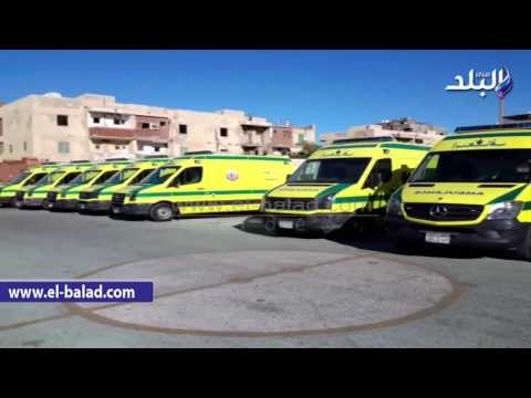 صدى البلد | إضراب العاملين باسعاف البحر الأحمر اعتراضا على قرارات تحديد الراحات