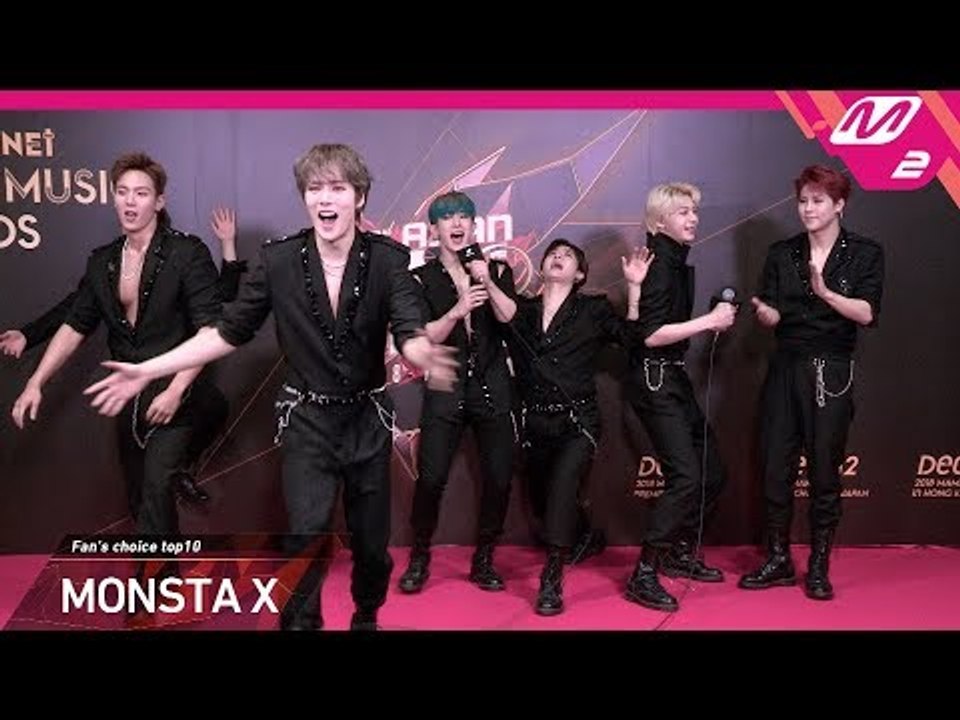 [2018MAMA x M2] 몬스타엑스(MONSTA X) at 땡큐스테이지(Thank You Stage) in JAPAN