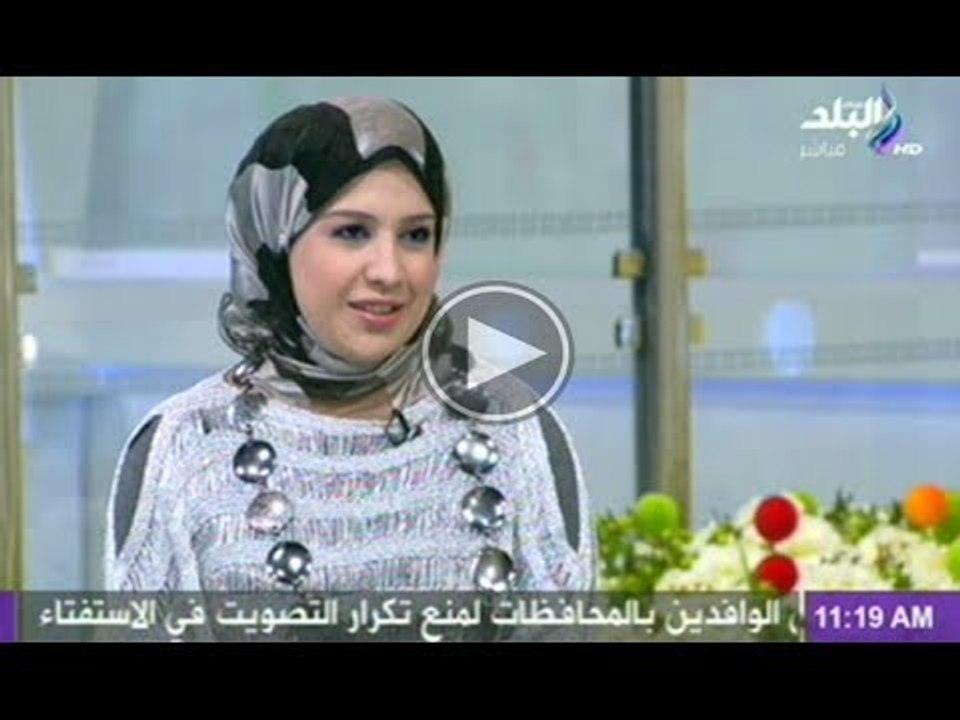 المنشدة الدينية امنية سمير وفقرة عن الاحتفال بالمولد النبوى الشريف