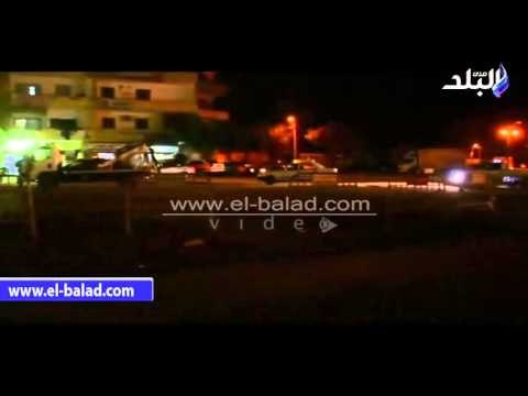 صدى البلد | بدء التشغيل التجريبي لكوبري الاخصاص بالمنيا