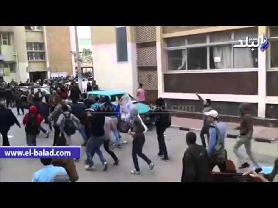 صدى البلد | الأمن الإداري بجامعة الإسكندرية يفرق مظاهرة لطلاب الإخوان
