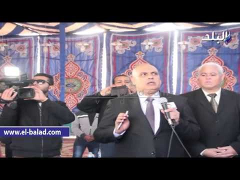 صدى البلد | رئيس هيئة النقل العام يستعرض تاريخ إنشاء ورش جسر السويس أمام محافظ القاهرة