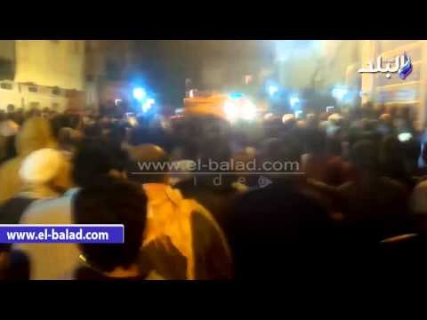 صدى البلد | دمياط تستقبل جثمان شهيد شمال سيناء