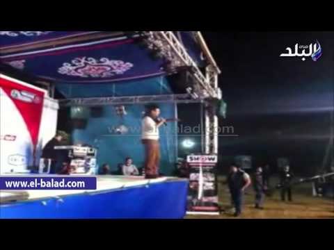 صدى البلد | جمهور نادي سبورتنج كاسل بطنطا يطالب الجخ بالقاء قصيدة أنا إخوان