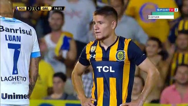 Rosário Central (ARG) 1x1 Grêmio compacto 1 tempo libertadores 2019