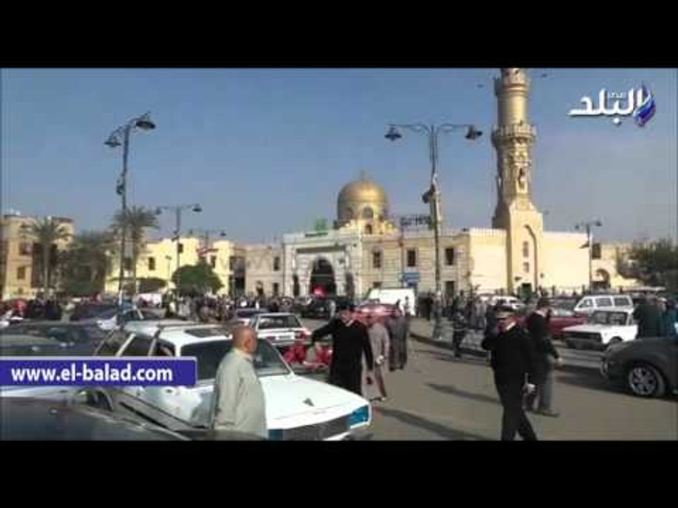 صدى البلد | تشييع  جثمان الراحل "إبراهيم بدران" من مسجد السيدة نفيسة