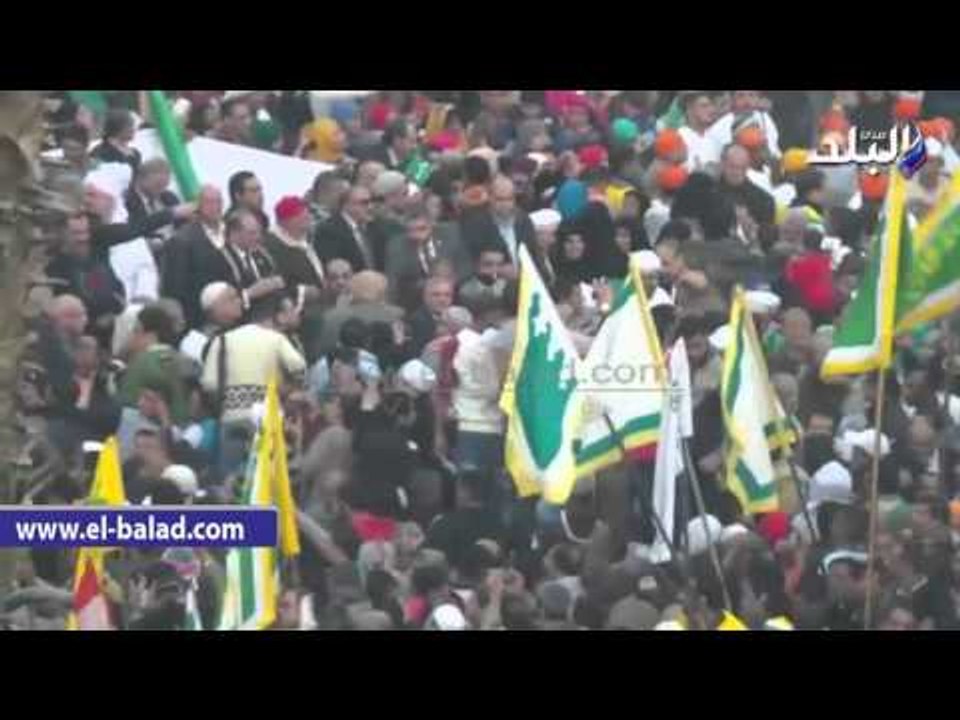 صدى البلد | مسيرة للطرق الصوفية إلى مسجد الحسين احتفالاً بالمولد النبوي