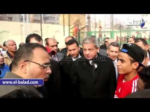 صدى البلد | وزير الشباب والرياضة يفتتح مركز شباب الجمالية بعد تطويره بتكلفة 6 ملايين جنيه