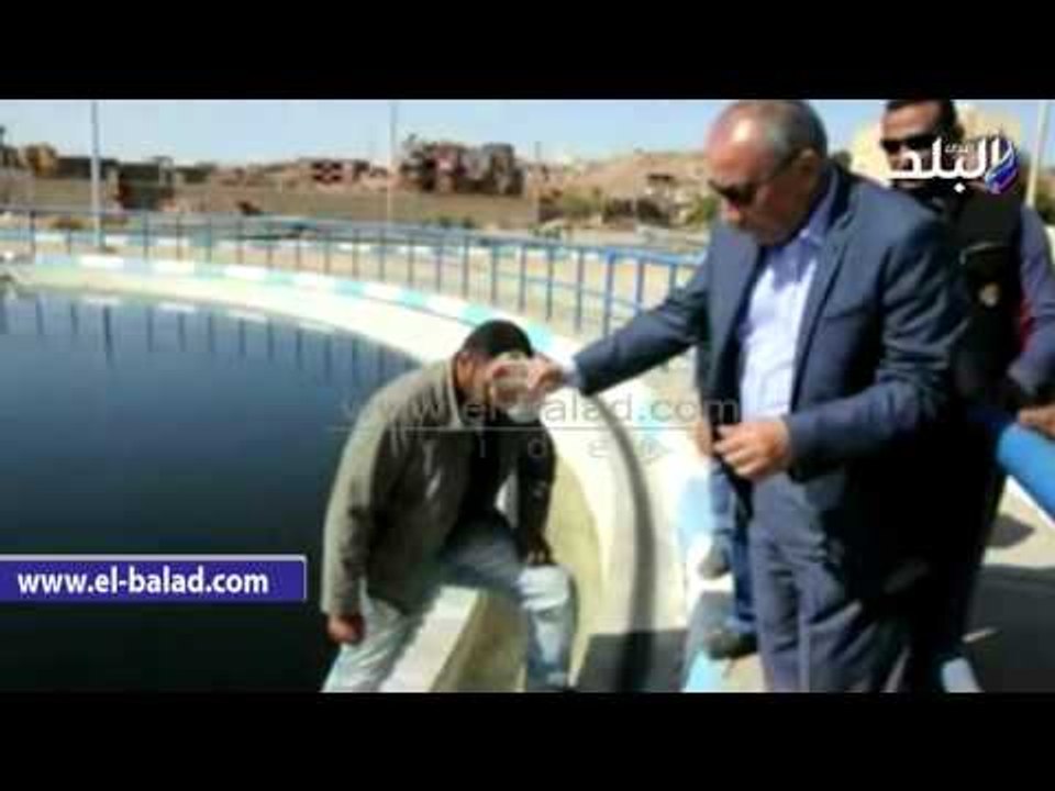 صدى البلد |  محافظ أسوان يتفقد محطتي كيما 1 و 2...