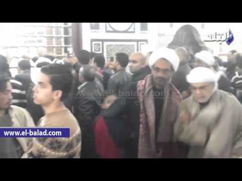 صدى البلد | عمر هاشم يلقى خطبة بمسجد الحسين عن الرسول بمناسبة المولد النبوى‎