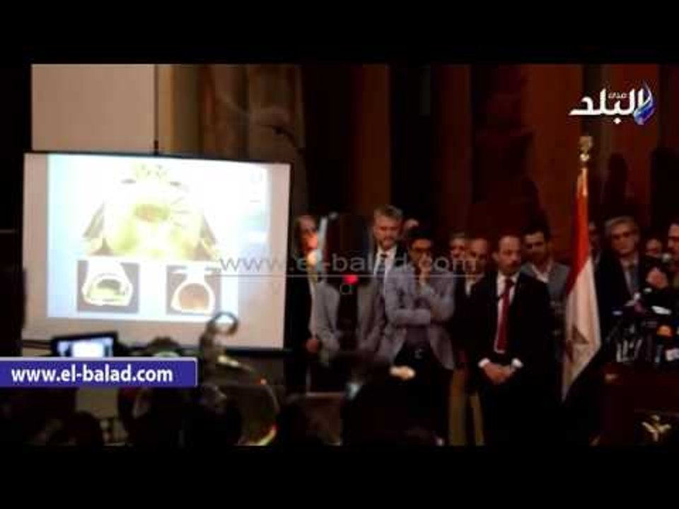 صدى البلد | كريستيان إيكمان : تعاملنا بحرص في ترميم قناع توت عنخ آمون..