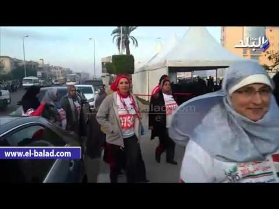 صدى البلد | كبار السن يشاركون بمارثون "زايد" الخيرى