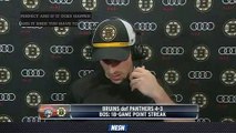 Brad Marchand Reacts To Bruins' Comeback Win Vs. Panthers