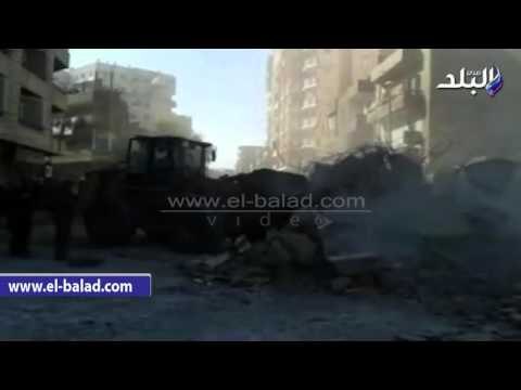 صدى البلد | مصرع امين شرطة واصابة طفلة في انهيار منزل باسيوط