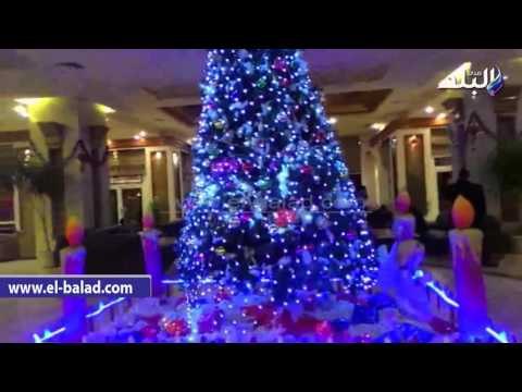 صدى البلد | بابا نويل يحتفل بالكريسماس في شرم الشيخ بـ مفرده