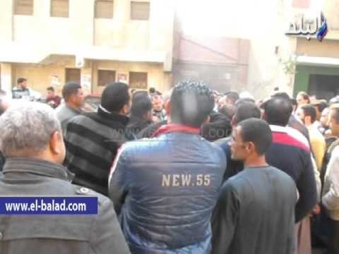 صدى البلد | وقفة أحتجاجية للعاملين المؤقتين بمديرية التموين بالفيوم