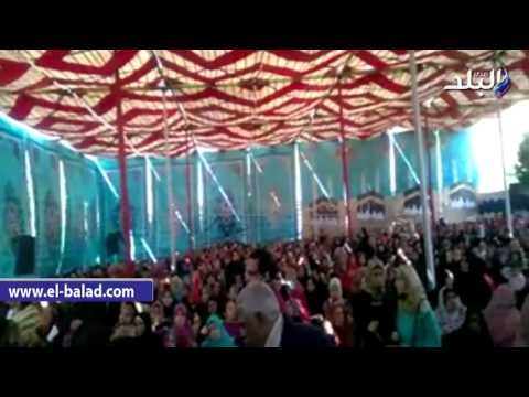 صدى البلد | الآلاف يتوافدون على الصالة المغطاة بقنا لحضور قرعة 960 شقة