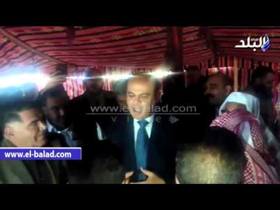 صدى البلد | أهالي مطروح يستقبلون "أبو زيد" بالاحتفالات و"الذبائح"