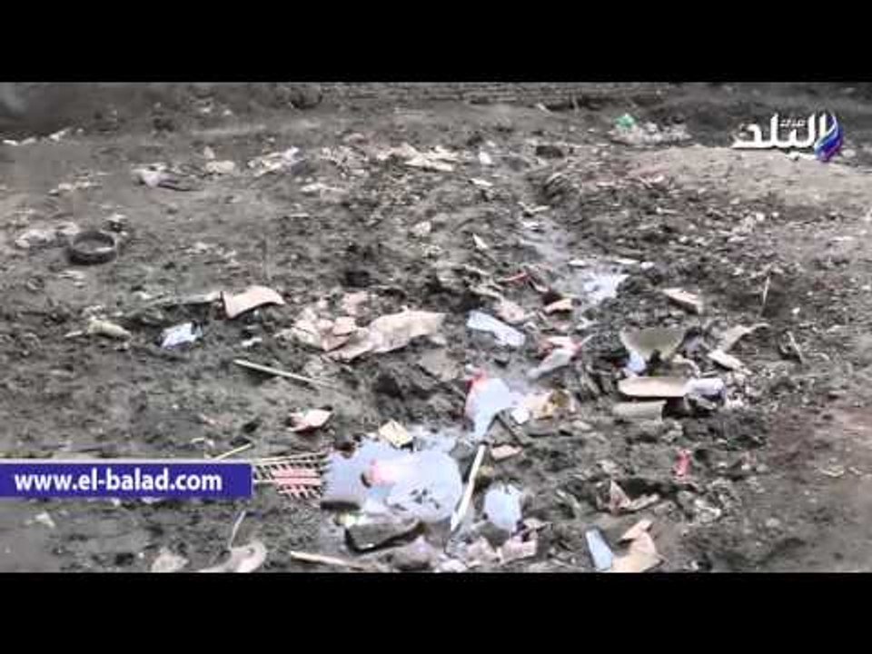 صدى البلد |"الصفيرة" قرية بالجيزة تغرق فى مياه الصرف الصحى