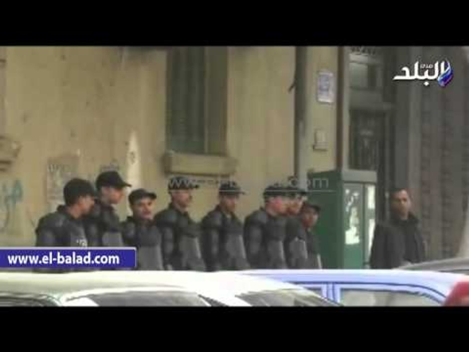 صدى البلد |  تكثيف أمنى فى محيط "الوزراء" تزامنا مع تظاهرات أهالى المهاجرين غير الشرعيين