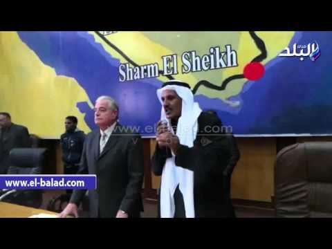 صدى البلد | فودة يكرم رئيس مدينة كاترين ومشايخ البدو لدورهم فى احتفالية معا نصلى