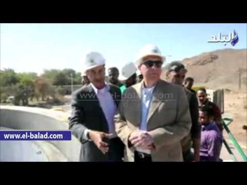 صدى البلد | محافظ أسوان يتفقد الأعمال الجارية بمحطتي كيما 1 و2