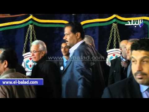 صدى البلد | محلب ووزير الرياضة يقدمان العزاء فى وفاة حماده إمام بالزمالك