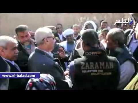 صدى البلد | محافظ أسوان يتفقد المشروعات الخدمية فى دراو