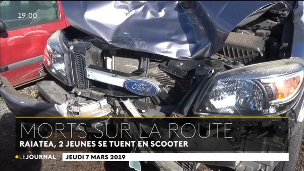 Raiatea : deux jeunes décèdent dans un accident de la route