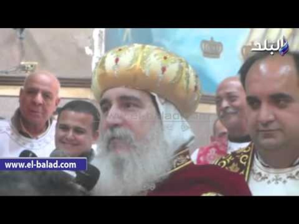 صدى البلد | محافظ  بني سويف يشهد قداس عيد الميلاد  المجيد