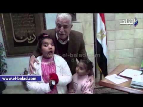 صدى البلد | طفلة مصابة بالسرطان ل فودة : عايز تزورني عنوان المستشفى بييجي في التلفزيون