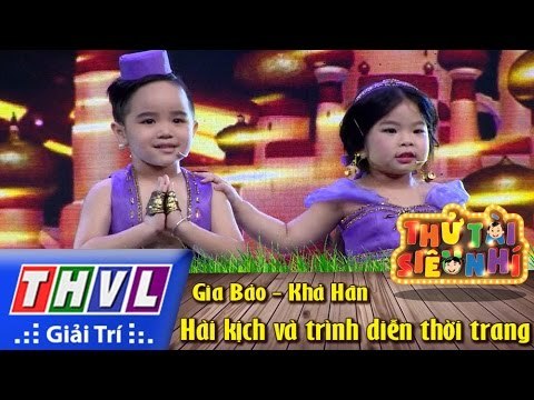 THVL | Thử tài siêu nhí - Tập 6: Hài kịch và trình diễn thời trang - Gia Bảo, Khả Hân